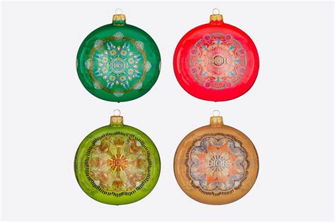 dior christmas bauble|dior christmas decorations.